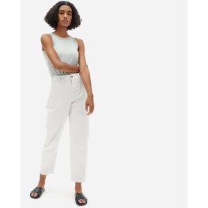 Everlane The Utility Barrel Pant Bone